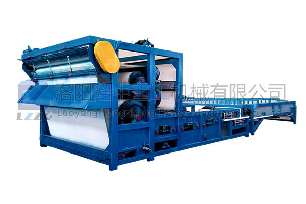 隆中當代帶式壓濾機，環(huán)保g效滿足洗砂需求